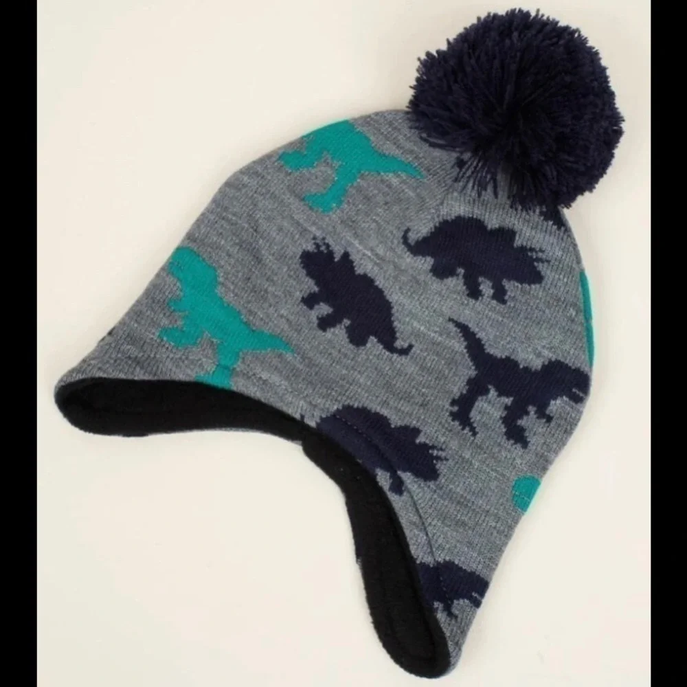 Toddler kids dinosaur pattern hat M L‎